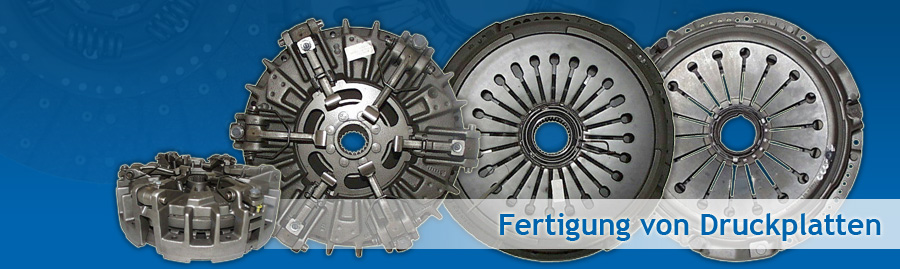 Fertigung von Druckplatten für Kupplungen